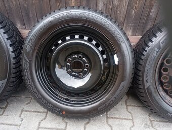zimní sada ford focus 5x108 205/55/16 zánovní hankook - 4