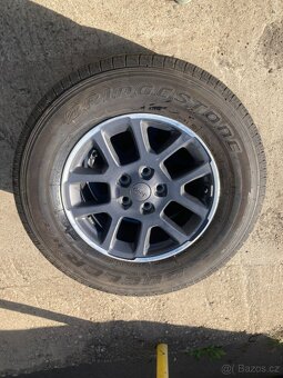 4x ALU R18x7,5 rozteč 5x127 JEEP nové zimní pneu - 4