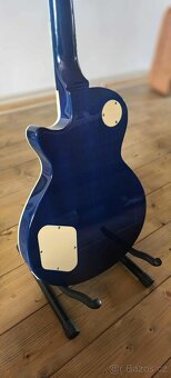 SX EC3H Translucent Ocean Blue Elektrická kytara - 4