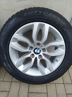 BMW X3 F25, X4 F26 R17 originál zimní sada kol - 4