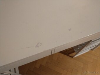 Psací stůl dětský bílý - 4