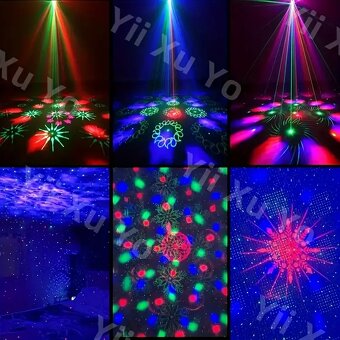 Prodám nové párty světlo -laser +ball Pouze rozbaleno - 4