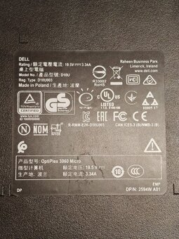 MiniPC Dell OptiPlex 3080, Intel core i3, 16GB RAM, 256 SSD - 4