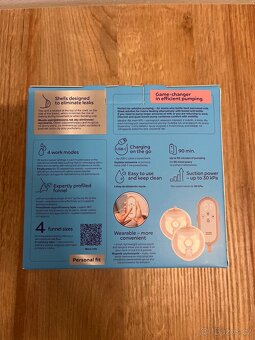 Dvojitá odsávačka mléka do podprsenky značky Canpol Babies - 4