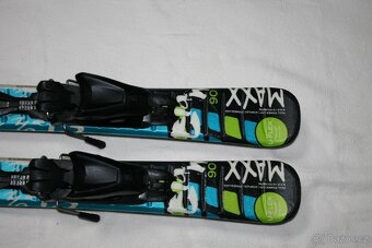 detské lyže Elan X max 90 cm , lyžaky Dalbello - 4