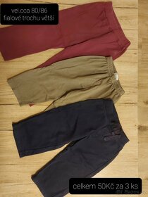Tepláky,kalhoty, zateplené, punčocháče,kraťasy - 4