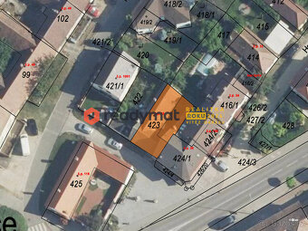 Prodej stavebního pozemku 183 m2, Lužice u Hodonína - 4