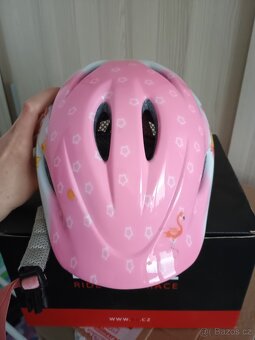 Dívčí cyklistická přilba R2 vel 48-52cm - 4