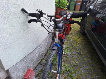 Motokolo 80ccm – silný tah, výfuk chybí, jede skvěle - 4