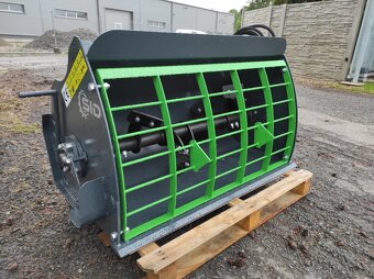 Míchací lopata na beton AMR MINI, šíře 121cm, objem 0,3m3 - 4