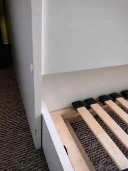 Postel s výsuvným lůžkem, včetně roštů - 4