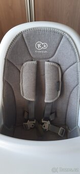 Dětská jídelní židlička KINDERKRAFT SELECT 2V1 TIXI GREY PRE - 4