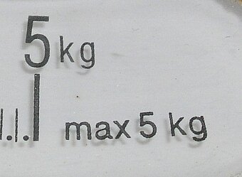 Váha kuchyňská váží do 5 kg bez mísy, nádoby 100Kč - 4