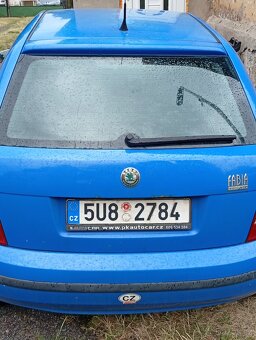 Škodu Fabia s motorem 1.2  44KW - 4