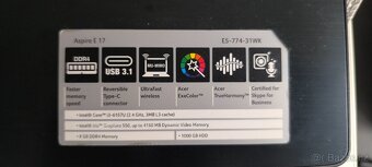 ACER E-17 intel-core i3 6gen. - 4
