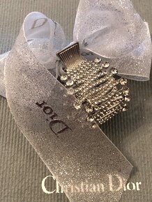 DIOR parfums - značková spona do vlasů s mašlí - 4