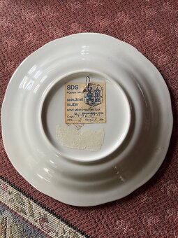 Ručně malovaný starý talíř - 4