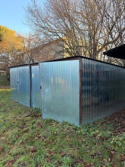 Plechový sklad / Garáž cca 4x3 - 4