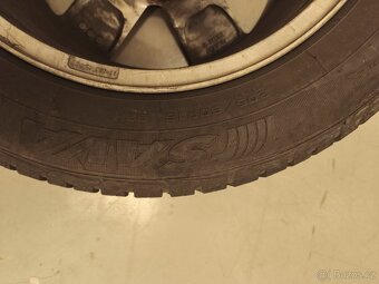 Alu kola Peugeot 16" + letní pneu Sava 205/60 R16 – sada 4 - 4