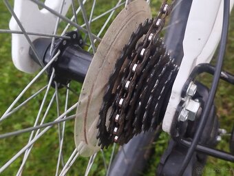 Btwin rockrider 340 "26" L bílý ❄️SLEVA 300KČ❄️ - 4