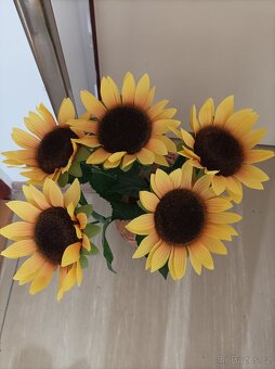 Váza + slunečnice nebo růže - 4