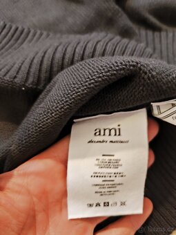 Černý AMI Paris svetr – Size M - 4