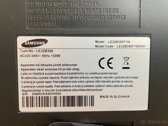 Televize Samsung LCD 82cm - 4