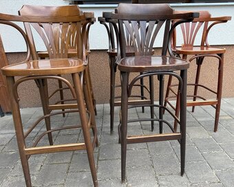 TON barové židle vysoké Thonet - 4