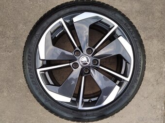 Prodám orig. alu zimní sadu 17" Škoda Octavia 4 - 4