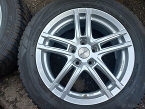 Prodám sadu ALU kol Dezent 205/60R17 zimní - 4