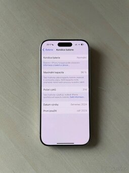 Apple iPhone 16 Pro 128 Gb bílý - 4