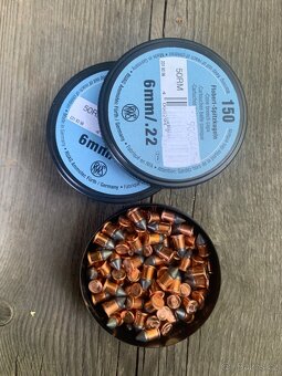 Flobertové náboje RWS cal. 6mm/ .22 - špička 150ks - 4