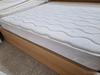 Postel ikea včetně šuplíku 180x200 výška 65 cm - 4