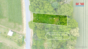 Prodej zahrady, 463 m², Kokory - 4