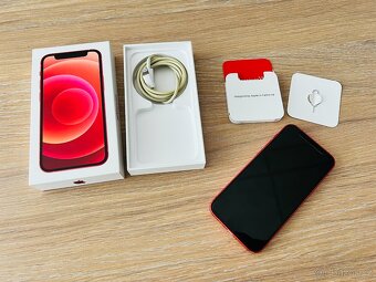 iPhone 12 mini 256GB RED perfektní stav - 4