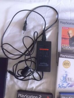 Herní Konzole SONY Playstation 2 - plus 14 originál Her - 4