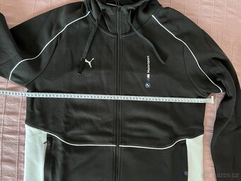 Puma Bmw Mms Hooded Sweat Jacket 62414401 černá, velikost M - 4