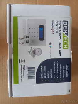 GSM Bezdrátový alarm BENTECH - 4