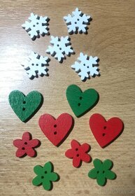 Knoflíčky s vánoční tématikou - 4