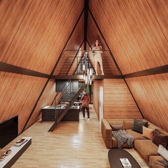 Dům z ocelové konstrukce A-FRAME - 4
