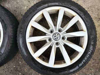 17"zimní alu sada Dijon 5x112 origo Golf 7 GTD Octavia 3 RS - 4
