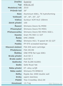 Kolo superior xc 825 - 4