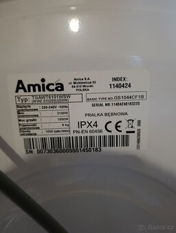 Automatická pračka Amica - 4