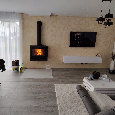 Závěsná krbová kamna Versailles-C Vision - 4