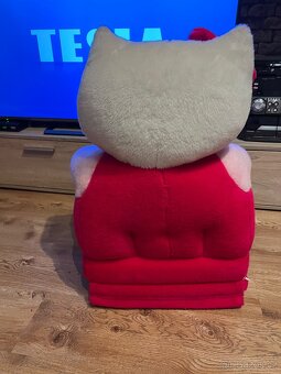 HELLO KITTY ROZKLÁDACÍ DĚTSKÁ SEDAČKA - 4