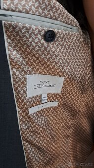 Pánské slim formální sako Next/38R-M/2x52cm - 4