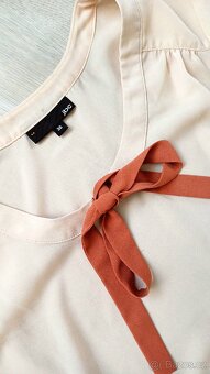 Béžové džíny/ rifle zn. PULL &BEAR a halenka - 4