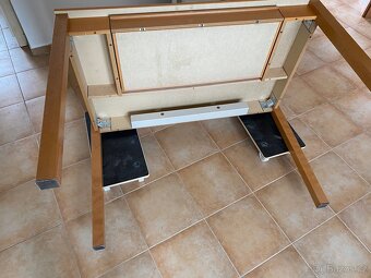 Dřevěný PC stůl Ikea - 4
