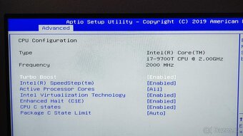 deska LGA 1151 a i5-9400 nebo i7-9700T a chladič - 4