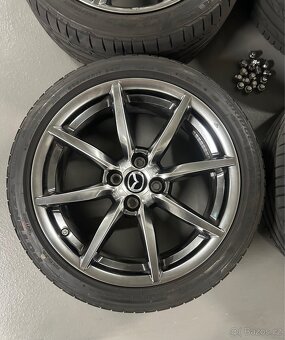 Originální kola a pneumatiky Mx-5 ND2 (17x7 +45, 205/45 r17) - 4